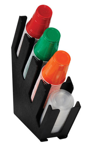 4 Section Lid & Cup Organizer